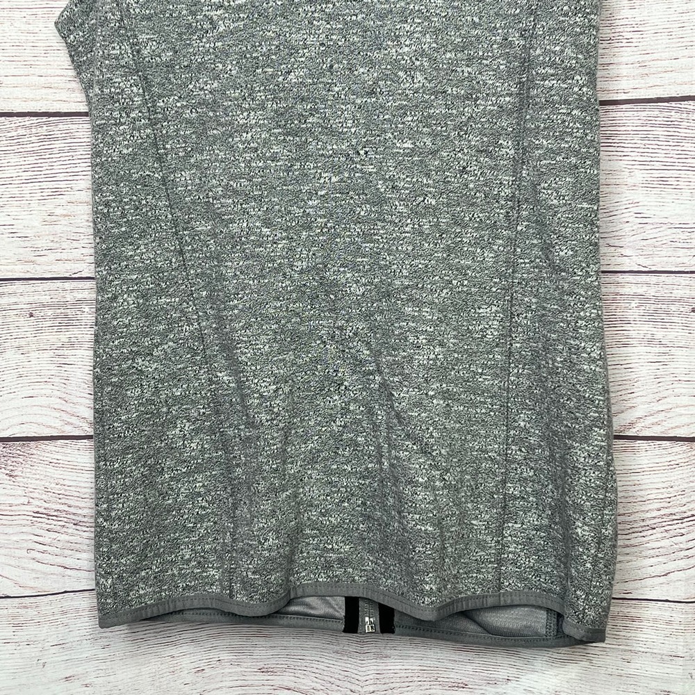 Zusa Women's Midtown Gray Fleece Zipper Vest Logo Size Small New - Picture 7 of 12